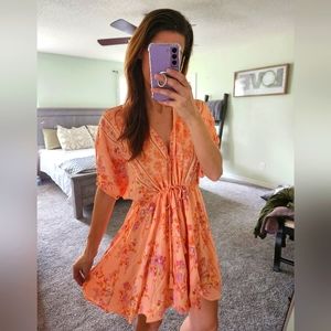 Aakaa, Small, orange dress